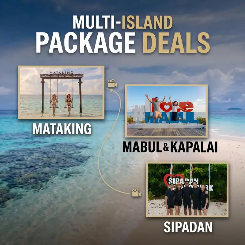Multi day island hopping tour packages with WB Shun Shun Water Bungalows